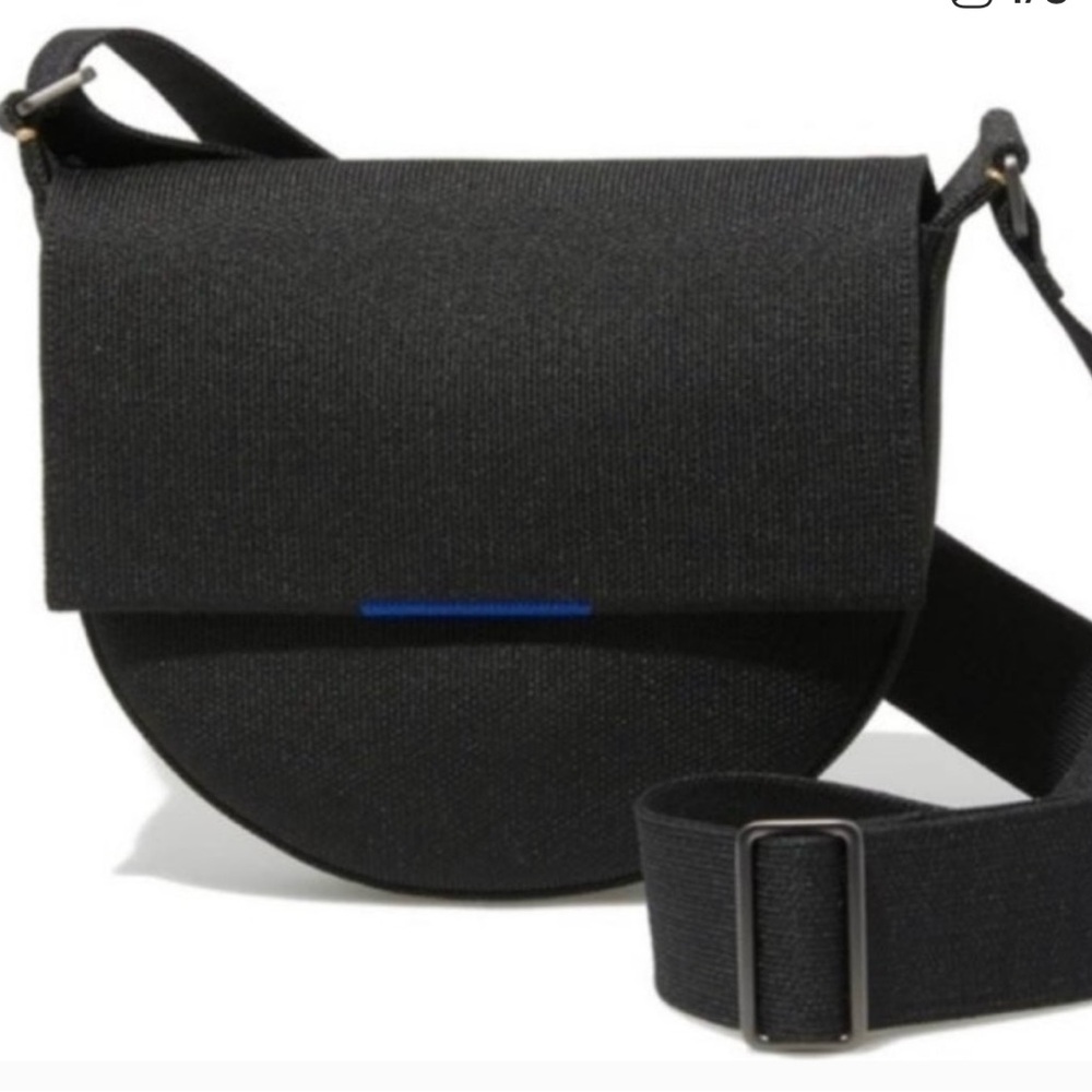 Rothy’s Black Saddle Bag